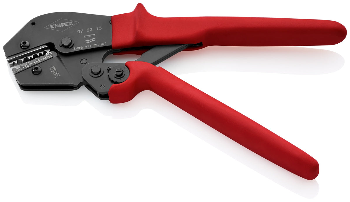 KNIPEX 9.95-in Electrical Crimping Pliers, 97 52 13