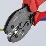 KNIPEX 8.55-in Electrical Crimping Pliers, Comfort Grip