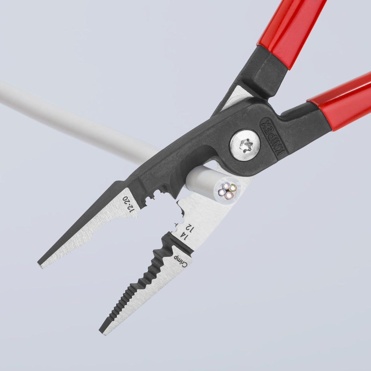 KNIPEX 2-Pack Lineman’s Plier Set with Soft Case