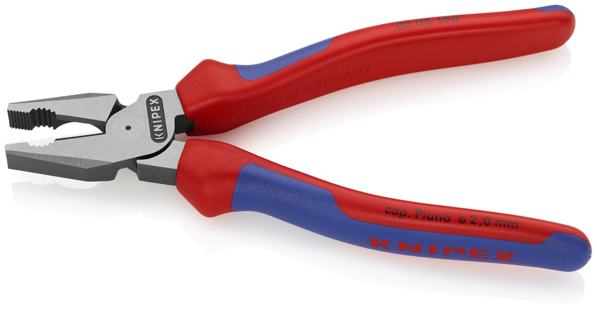 KNIPEX 7.25-in Cutting Pliers, High Leverage Combination, 02 02 180