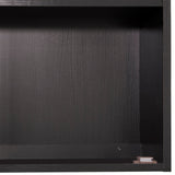 Design House Ventura 48-in x 30-in Surface Mount Espresso Mirrored Medicine Cabinet