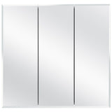 Design House Cyprus 25.1-in x 24.5-in Surface/Recessed Mount Clear Mirrored Medicine Cabinet