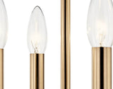Kichler Delvin 4-Light Champagne Bronze with Black Traditional Clear Glass Lantern Led, Medium Hanging Pendant Light