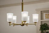Kichler Shailene 5-Light Gold Traditional Chandelier