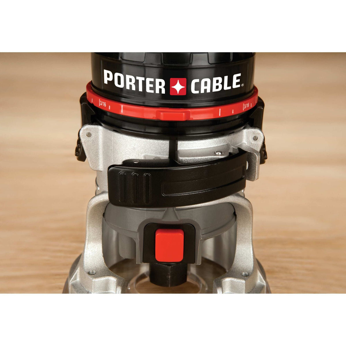 PORTER-CABLE 1/4-in 4.5-Amp Laminate Trimmer / Combo Corded Router, Single-Speed