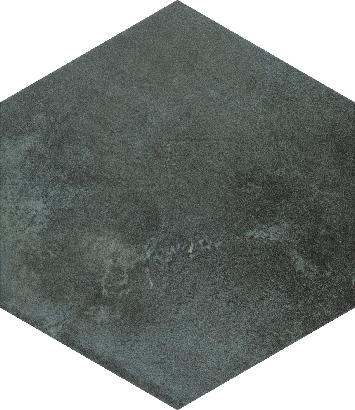 Affinity Tile Industrial Hex Green 9-in x 10-in Multi-finish Porcelain Hexagon Floor and Wall Tile product image