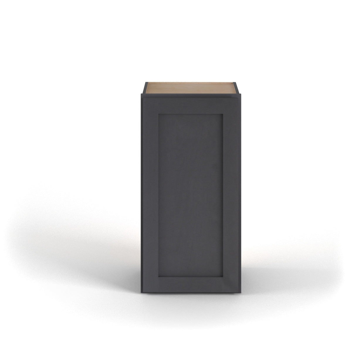 Valleywood Cabinetry 21-in W x 36-in H x 12-in D Ideal Gray Birch Wall Ready To Assemble Plywood Cabinet (Flat Panel Shaker Door Style)