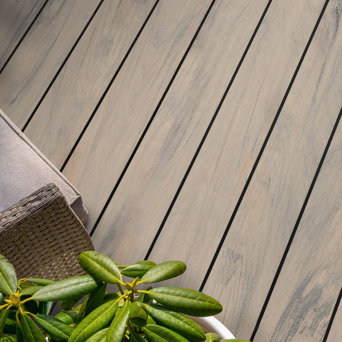 Armadillo Evolution - 16' Sand Storm Grooved Composite Deck Boards