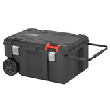 CRAFTSMAN VERSASTACK 30.4-in Black Polypropylene Rolling Lockable Tool Box