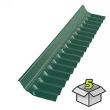 SUNTOP 5-Pack 1.95-in x 5.9-in Polycarbonate Roof Panel Ridge Caps
