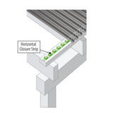 SUNTUF Suntuf Horizontal Plastic Closure Strip, 6-Pack
