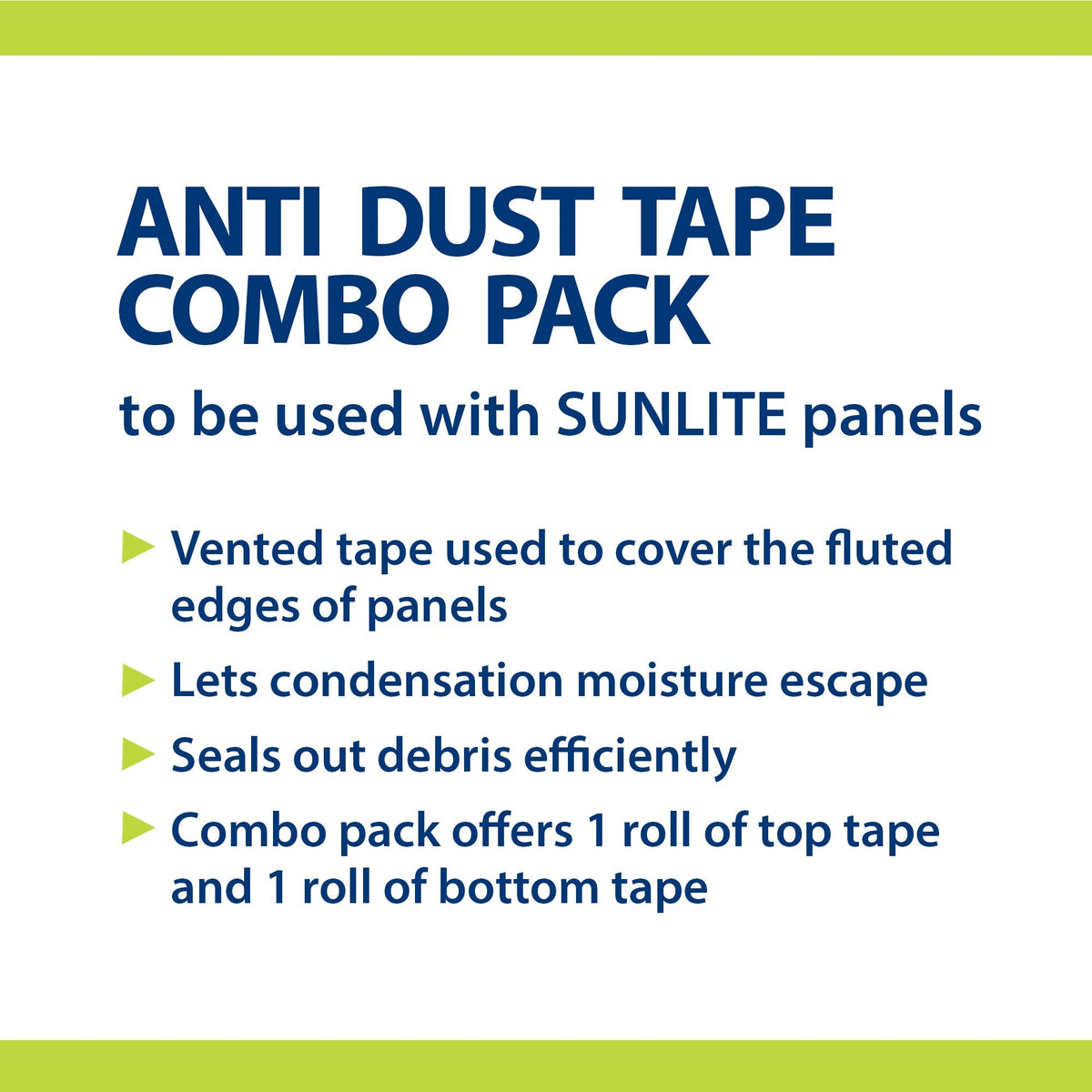 SUNLITE 32.8-ft Roof Seam Anti-Dust Tape – 1.1-in Width, Gray