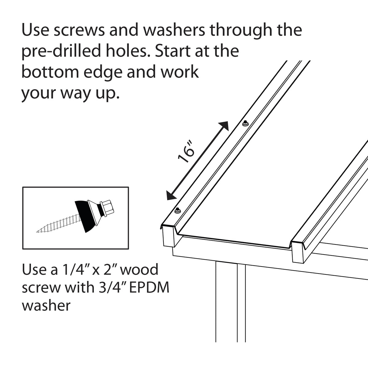 EZ GLAZE 2.24-ft x 12-ft Corrugated Clear Polycarbonate Roof Panel, 5-Pack