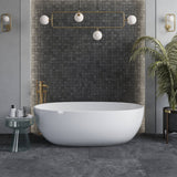 Apollo Tile Splendor Slate Black 24-in x 48-in Matte Porcelain Brick Cement Look Floor and Wall Tile (15.55-sq. ft/ Carton)