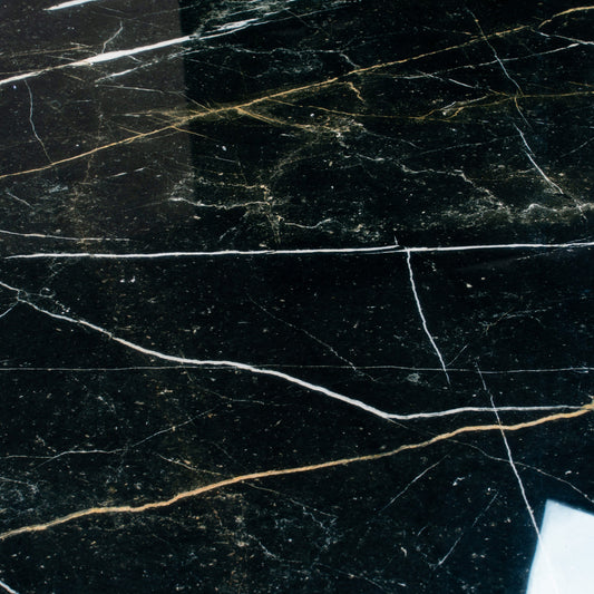 Apollo Tile Splendor Sable Black 24-in x 48-in Polished Porcelain Marble look Floor and Wall Tile product image