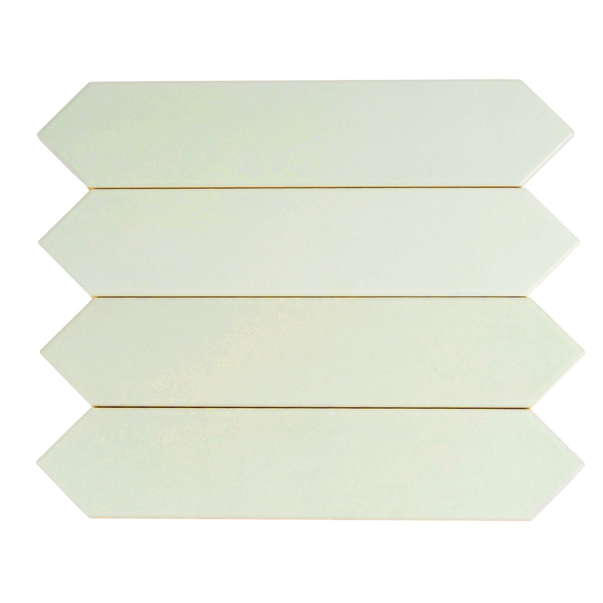 Apollo Tile Piquet Tea Green 2-in x 10-in Matte Ceramic Stone Look Floor and Wall Tile (5.38-sq. ft/ Carton)