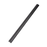 Apollo Tile Silken 10-Pack Black 1-in x 8-in Ceramic Pencil Tile (0.3-sq. ft/ Carton)