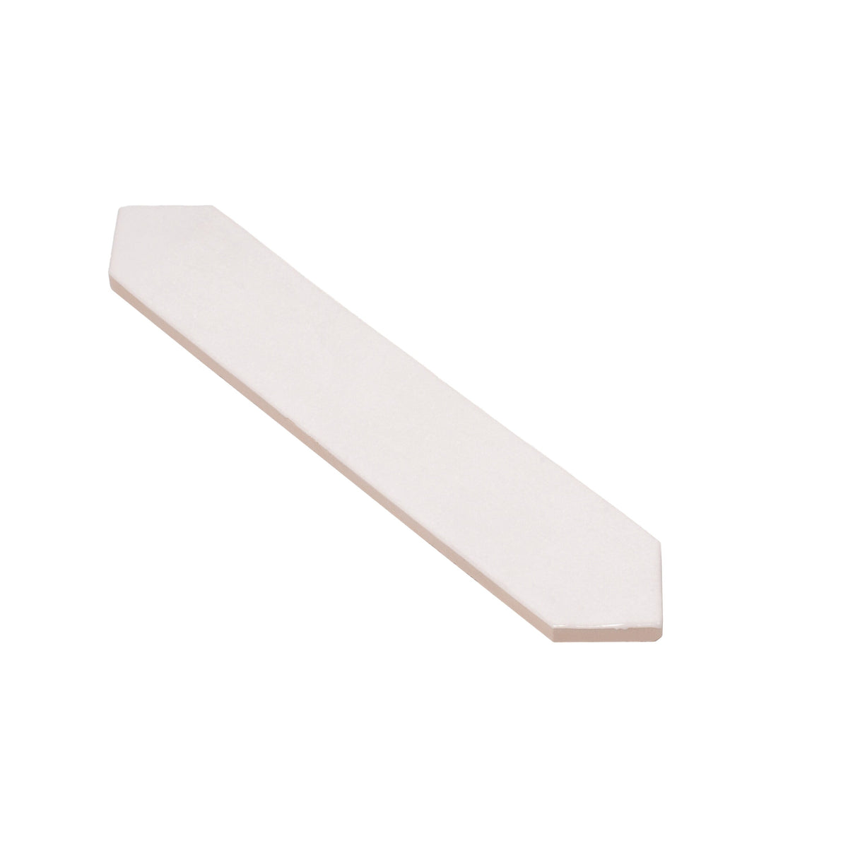 Apollo Tile Festa Pearl White 2-in x 10-in Glossy Ceramic Stone Look Floor and Wall Tile (2.37-sq. ft/ Carton)