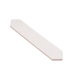 Apollo Tile Festa Pearl White 2-in x 10-in Glossy Ceramic Stone Look Floor and Wall Tile (2.37-sq. ft/ Carton)