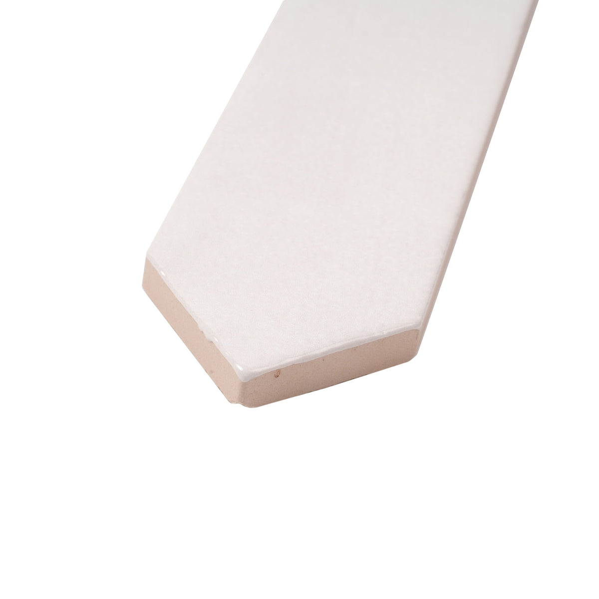 Apollo Tile Festa Pearl White 2-in x 10-in Glossy Ceramic Stone Look Floor and Wall Tile (2.37-sq. ft/ Carton)
