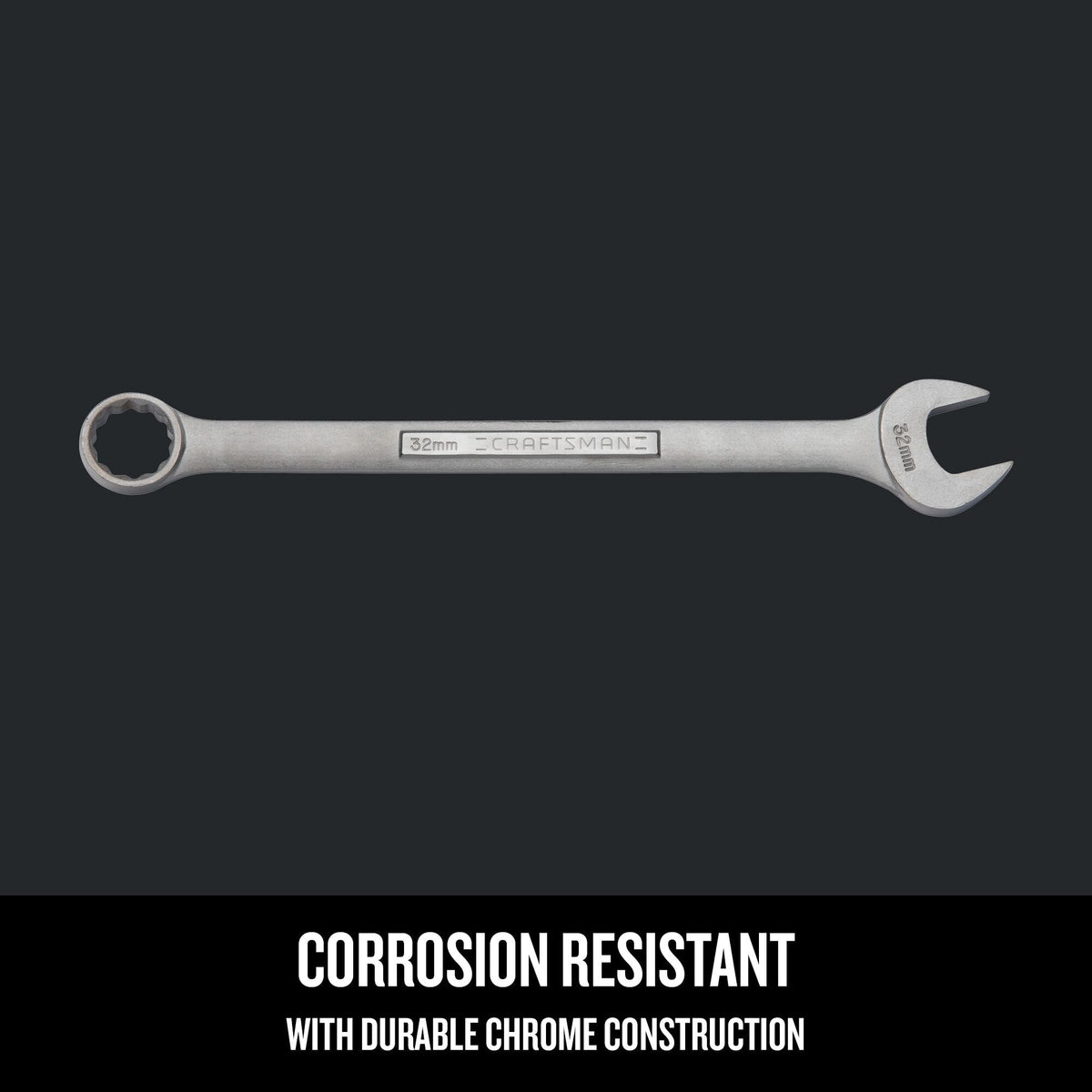 CRAFTSMAN 14mm 12-Point Metric Reversible Ratcheting Wrench, 72-Tooth