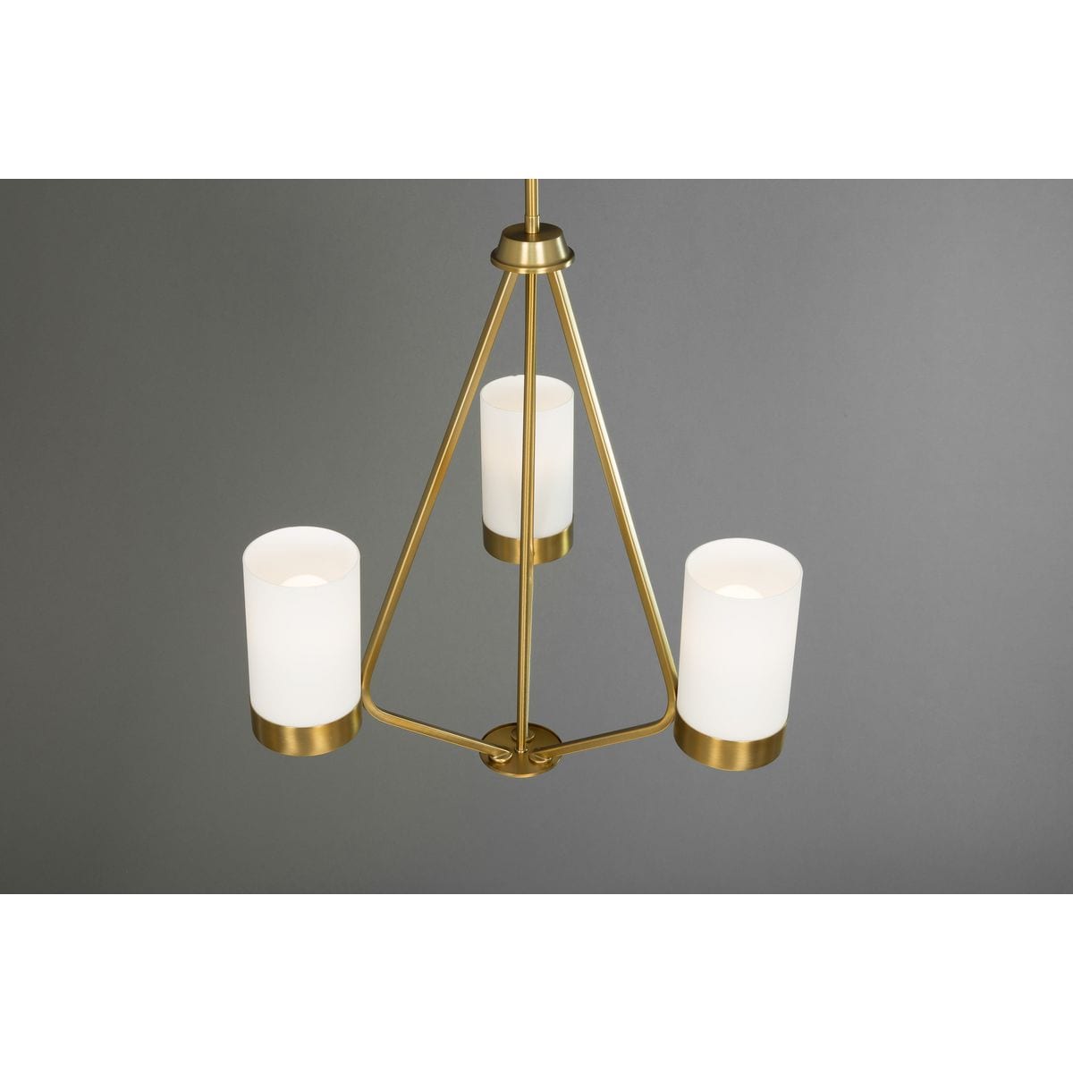 Progress Lighting Elevate 3-Light Brushed Bronze Modern/Contemporary Chandelier