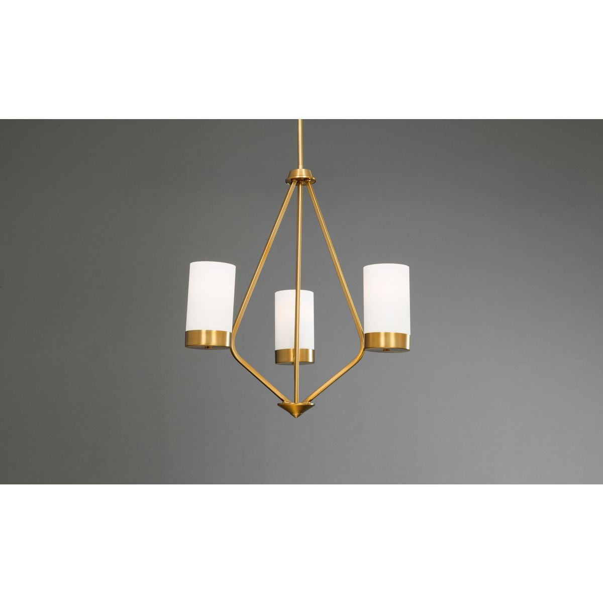 Progress Lighting Elevate 3-Light Brushed Bronze Modern/Contemporary Chandelier