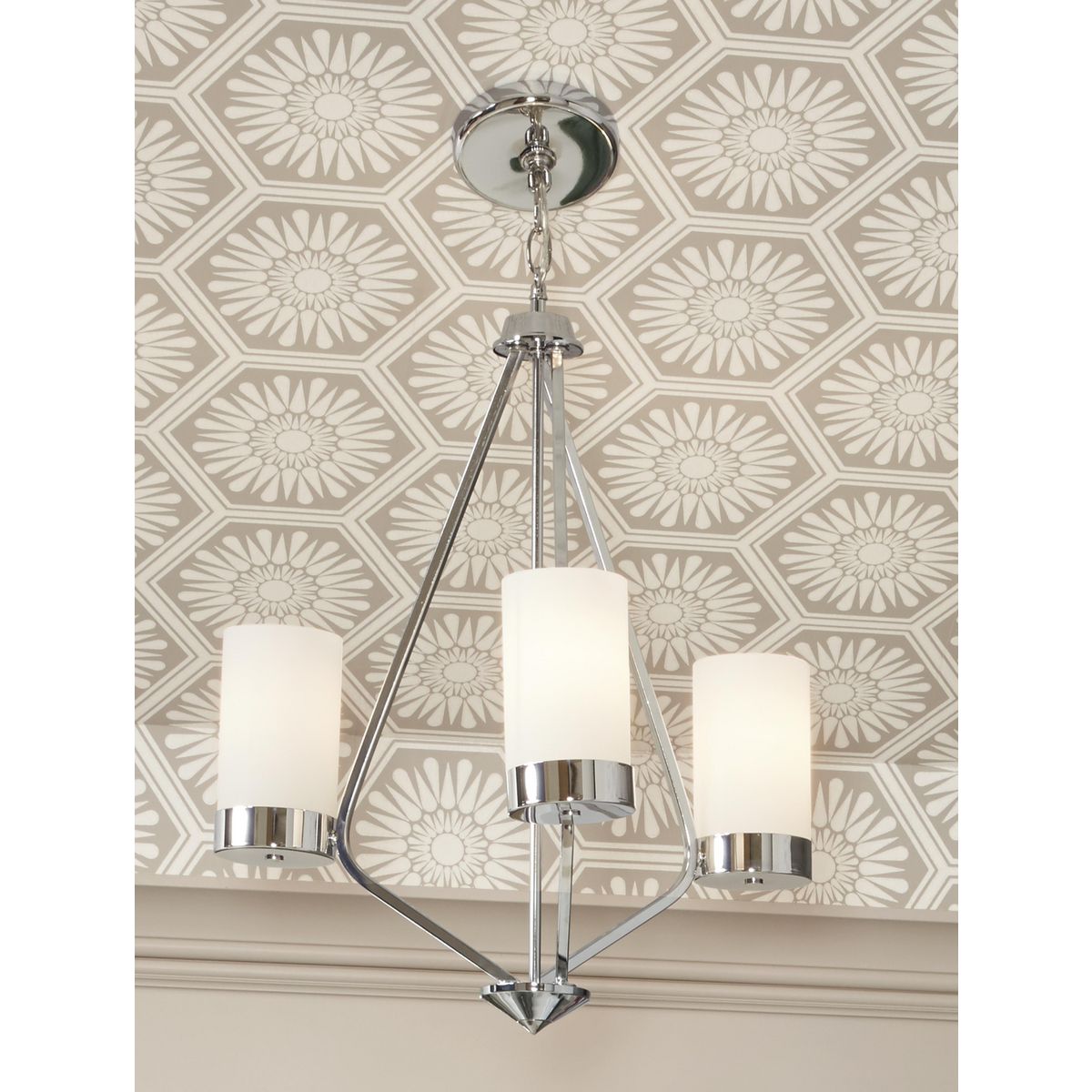 Progress Lighting Elevate 3-Light Polished Chrome Modern/Contemporary Chandelier