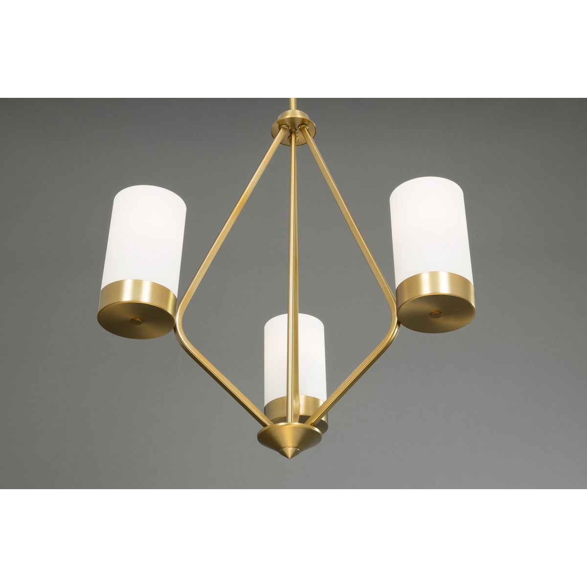 Progress Lighting Elevate 3-Light Brushed Bronze Modern/Contemporary Chandelier