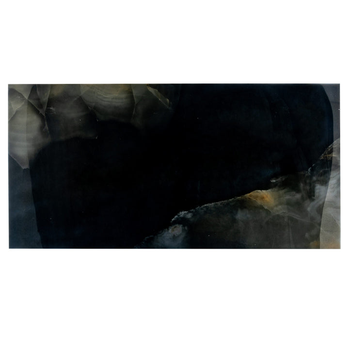 Apollo Tile Splendor Black 24-in x 48-in Lappato Porcelain Brick Marble Look Floor and Wall Tile (15.5-sq. ft/ Carton)