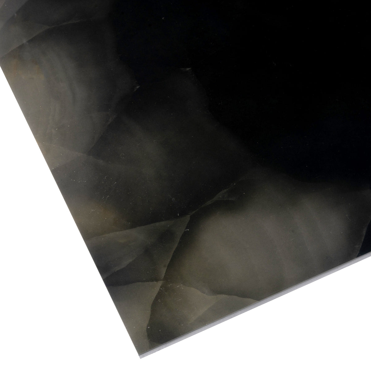 Apollo Tile Splendor Black 24-in x 48-in Lappato Porcelain Brick Marble Look Floor and Wall Tile (15.5-sq. ft/ Carton)