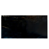 Apollo Tile Splendor Black 24-in x 48-in Lappato Porcelain Brick Marble Look Floor and Wall Tile (15.5-sq. ft/ Carton)