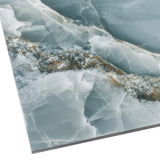 Apollo Tile Splendor Green 24-in x 48-in Lappato Porcelain Brick Marble Look Floor and Wall Tile (15.5-sq. ft/ Carton)