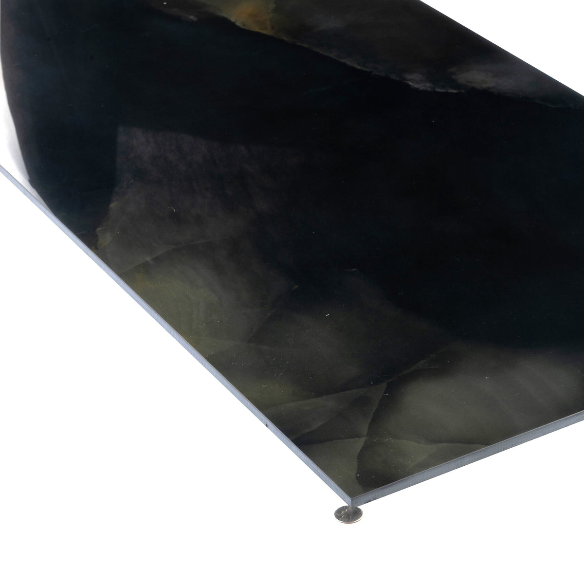 Apollo Tile Splendor Black 24-in x 48-in Lappato Porcelain Brick Marble Look Floor and Wall Tile (15.5-sq. ft/ Carton)