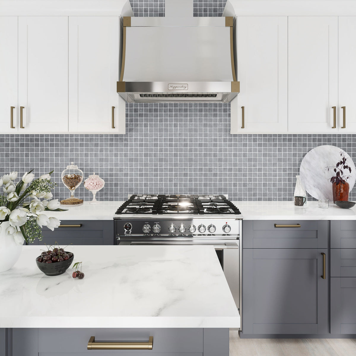 Apollo Tile Splendor Gray 12-in x 12-in Matte Porcelain Uniform Squares Stone Look Floor and Wall Tile (10.65-sq. ft/ Carton)