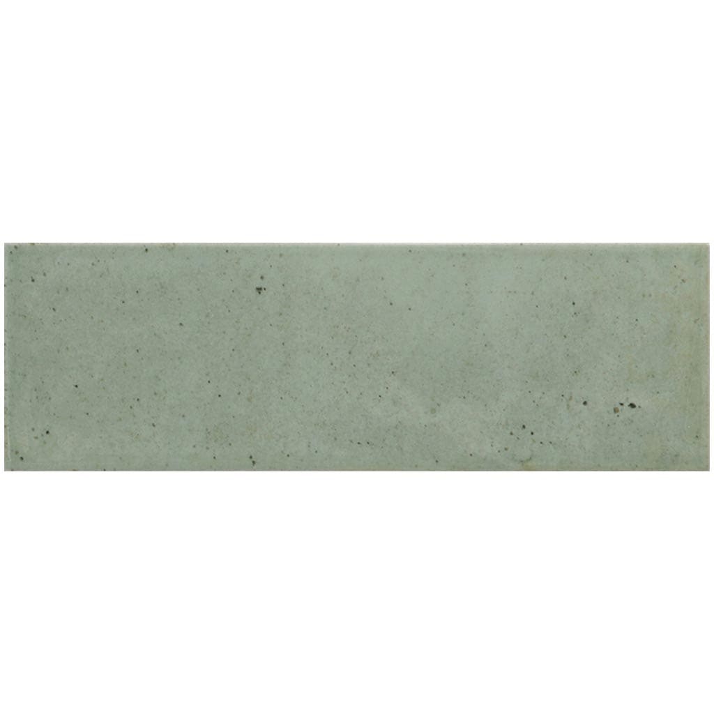 Apollo Tile Antiek Sage Green 3-in x 8-in Glossy Ceramic Brick Look Floor and Wall Tile (5.38-sq. ft/ Carton)