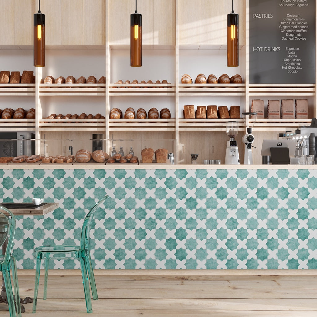 Apollo Tile Siena Pistachio Green 6-in x 6-in Matte Ceramic Stone Look Floor and Wall Tile (5.37-sq. ft/ Carton)