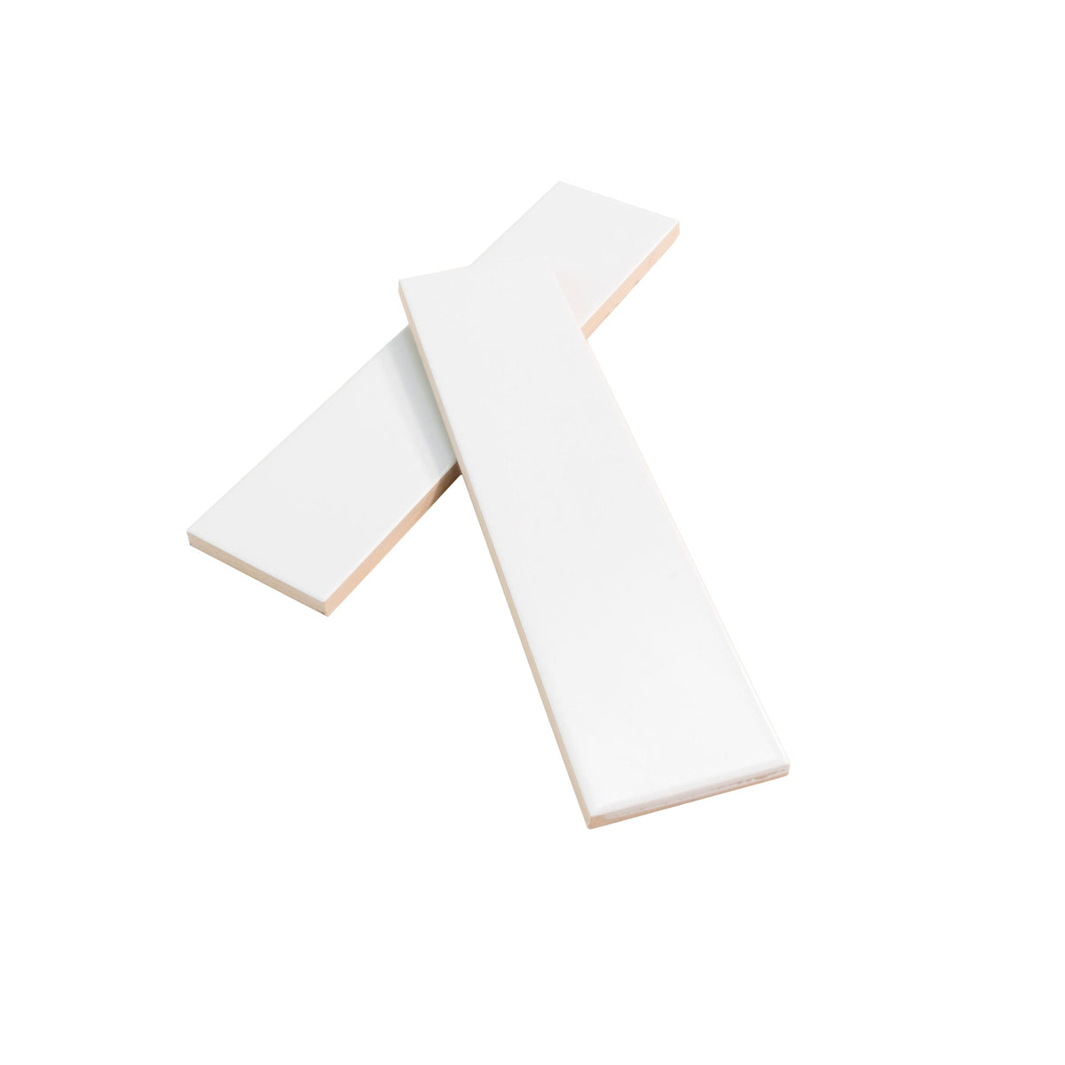 Apollo Tile Arte White 2-in x 8-in Matte Ceramic Brick Look Floor and Wall Tile (5.4-sq. ft/ Carton)