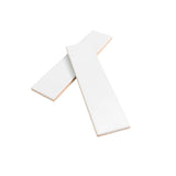 Apollo Tile Arte White 2-in x 8-in Matte Ceramic Brick Look Floor and Wall Tile (5.4-sq. ft/ Carton)