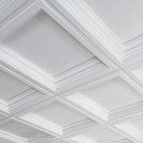 Armstrong Ceilings 2-ft x 2-ft Easy Elegance White PVC Drop Ceiling Tile (1-Pack, 4-sq ft / Case)