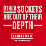 CRAFTSMAN IMPACT RATED 1/2-in x 2-in Socket Adapter (Individual)
