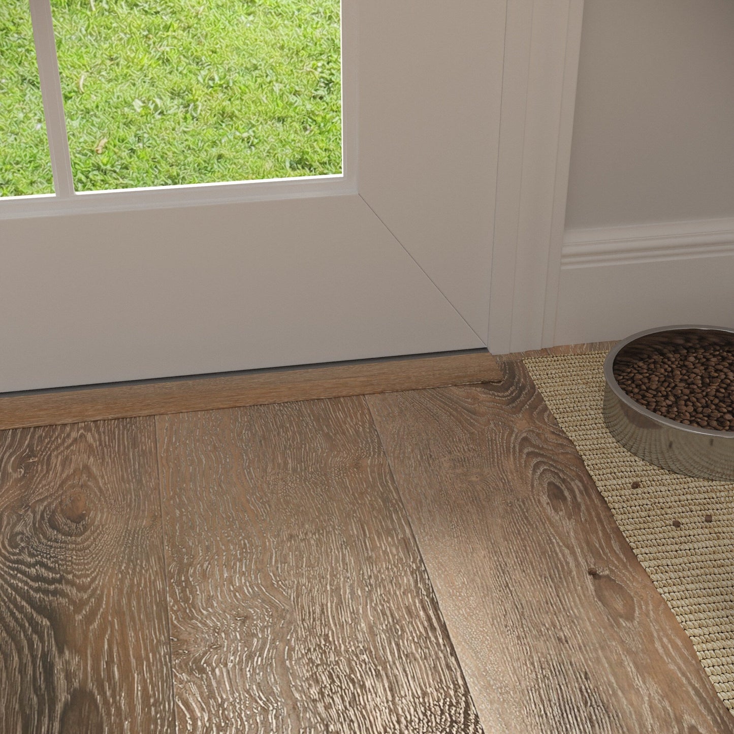 CALI Osprey Oak 1.39-in x 72.83-in Vinyl Floor Threshold