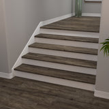 CALI Longboards Vinyl Pro 11.5-in x 48-in Offshore Oak Stair Tread