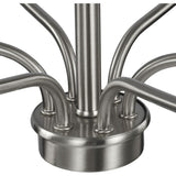 Progress Lighting Bonita 6-Light Brushed Nickel Transitional Chandelier