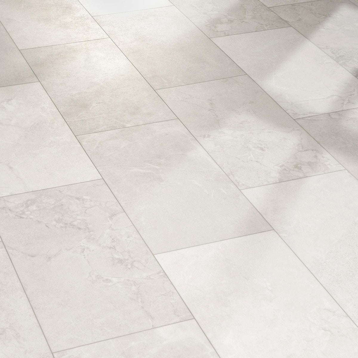 Mohawk Elite Ice Cap 12-in x 24-in Waterproof Interlocking Luxury Vinyl Tile Flooring (24.03-sq ft Carton)
