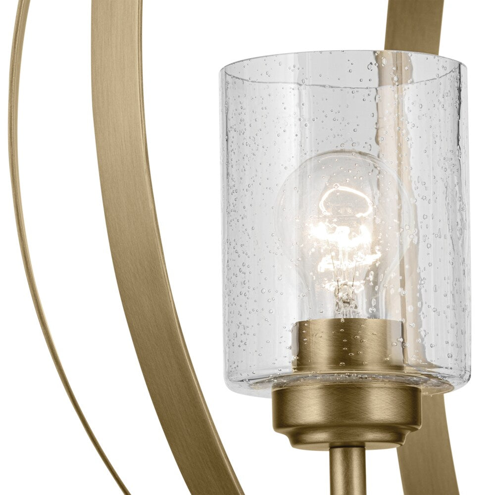 Kichler Winslow 3-Light Gold Industrial Chandelier