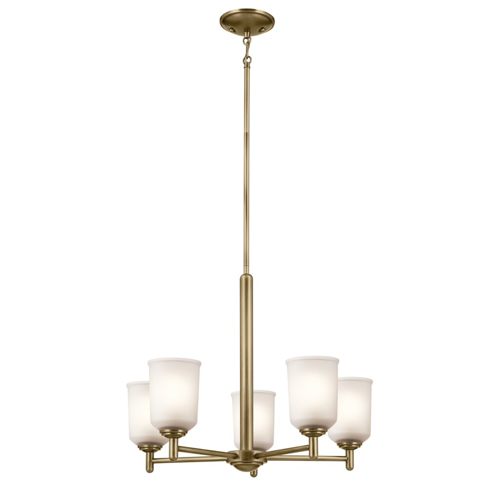 Kichler Shailene 5-Light Gold Traditional Chandelier