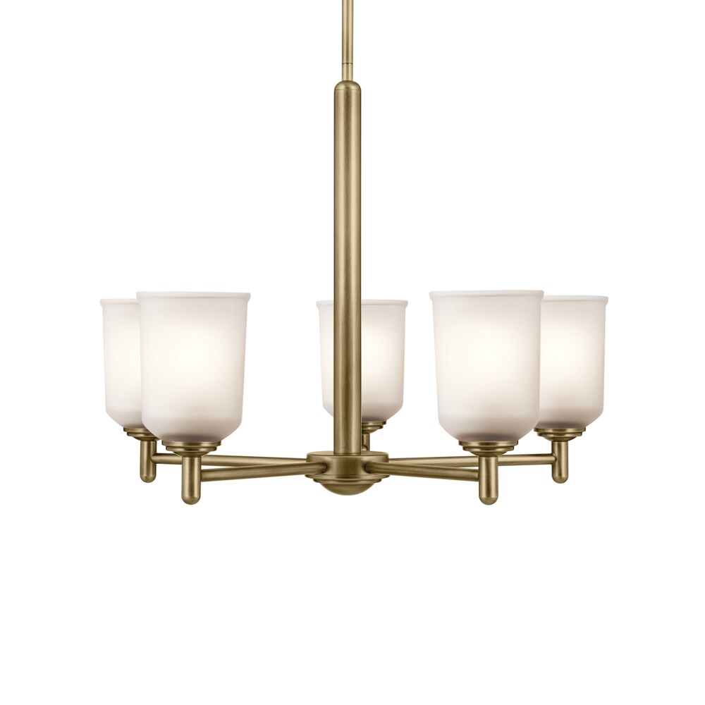 Kichler Shailene 5-Light Gold Traditional Chandelier