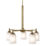 Kichler Shailene 5-Light Gold Traditional Chandelier