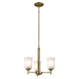 Kichler Shailene 3-Light Gold Traditional Chandelier
